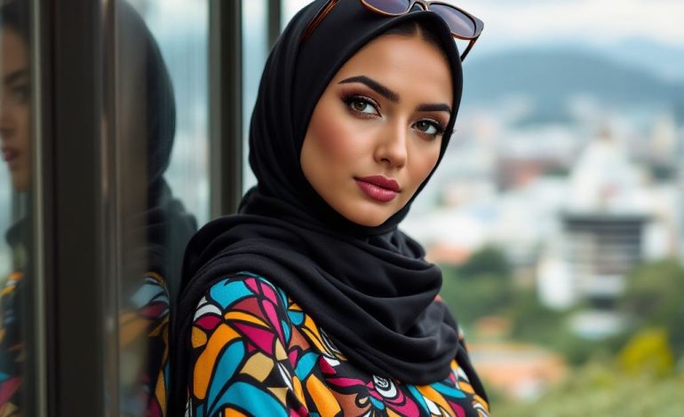 beautiful women in hijab