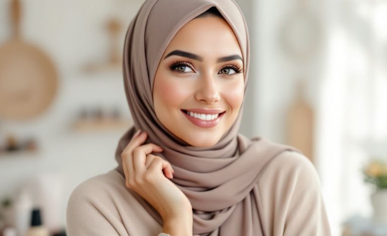 fast tips for hijab beauty routines