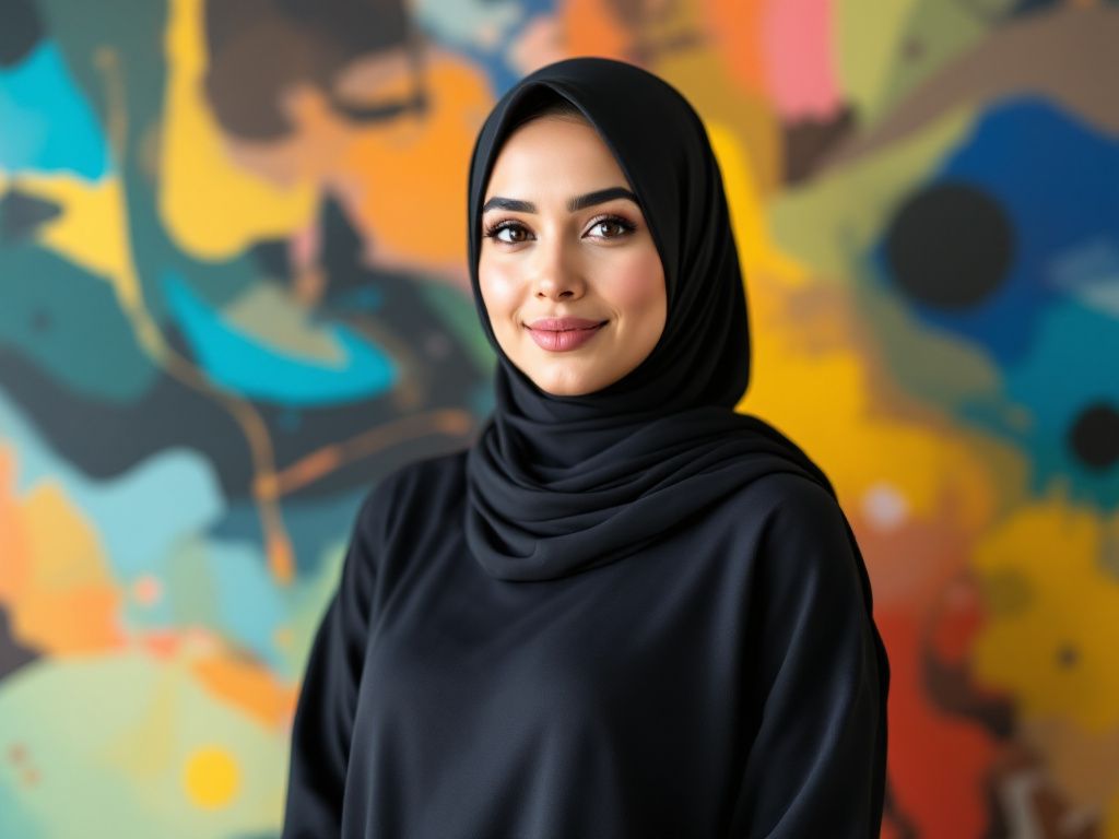 Hijab Styles for Art Galleries: A Blend of Elegance and Expression