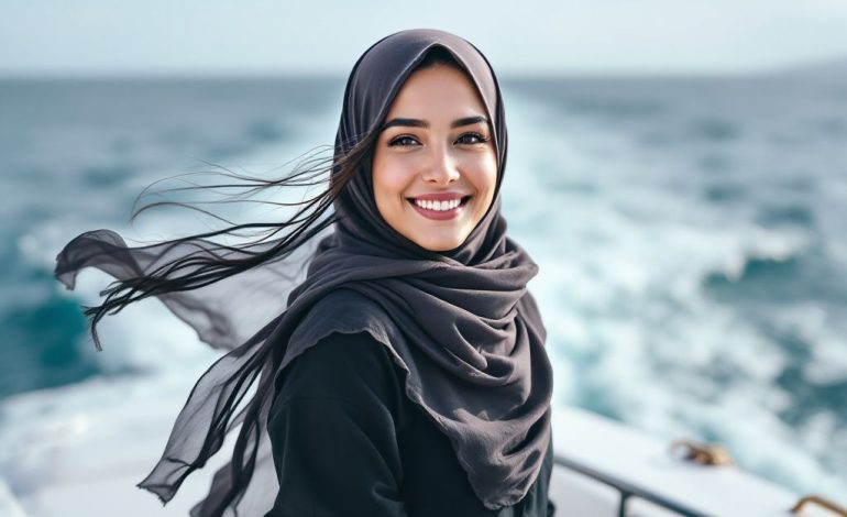 hijab styles for boats