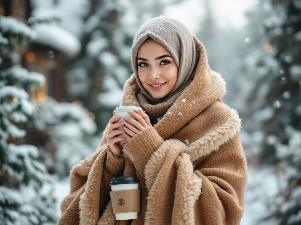 Cozy and Chic: Hijab Styles for Cold Weather