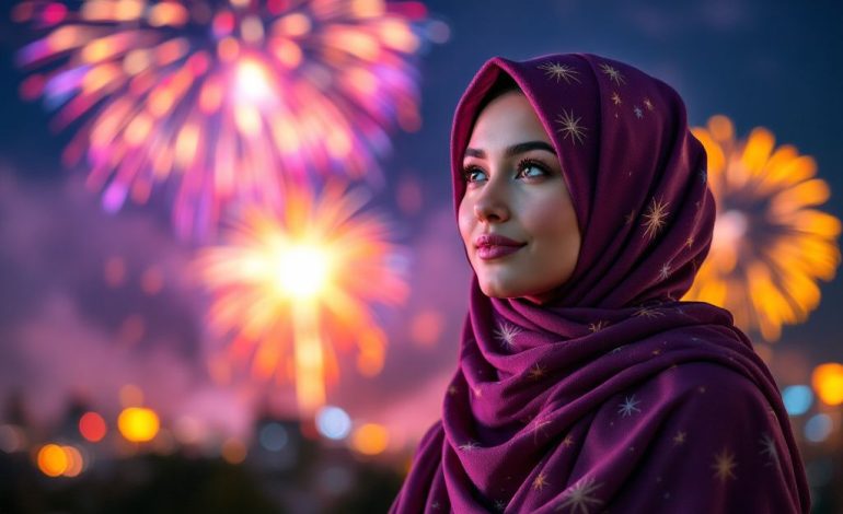 hijab styles for fireworks