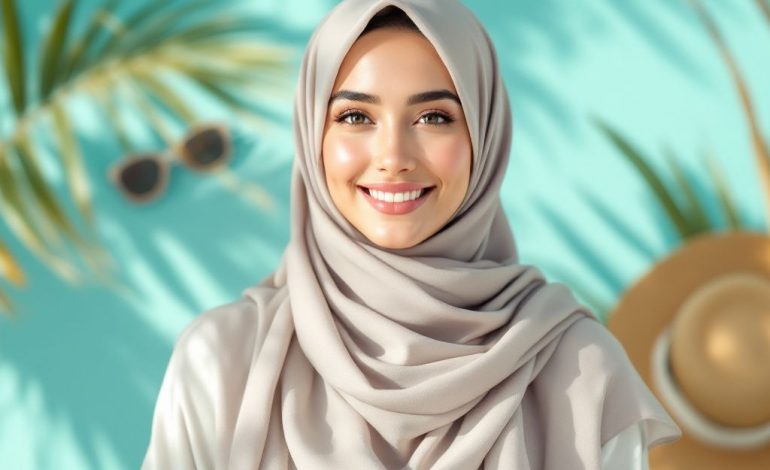 hijab styles for hot weather