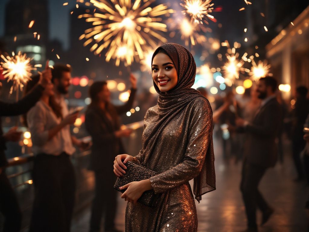 Discover Diverse Hijab Styles for New Year’s Eve