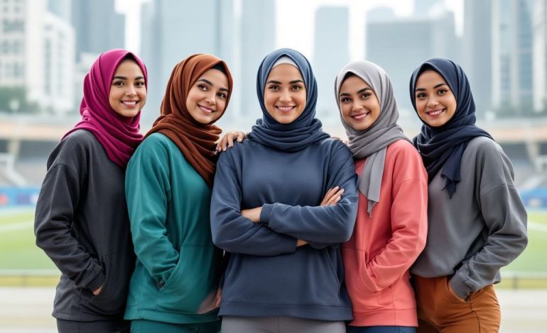 hijab styles for sports