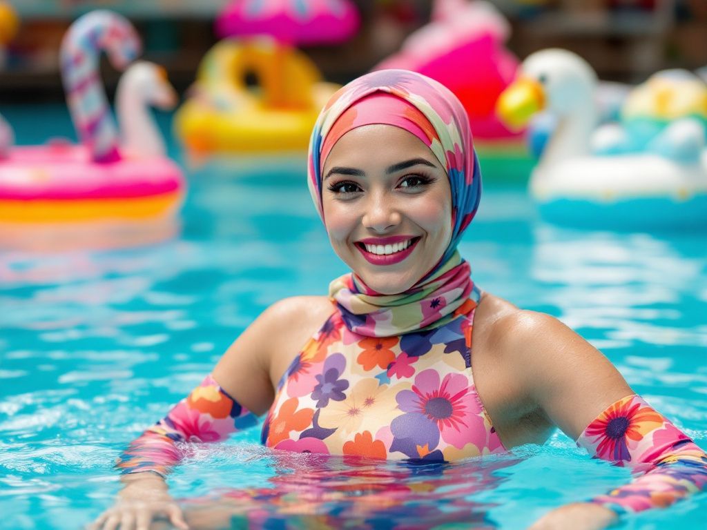 Dive into Comfort: A Chat About Hijab Styles for Swimming