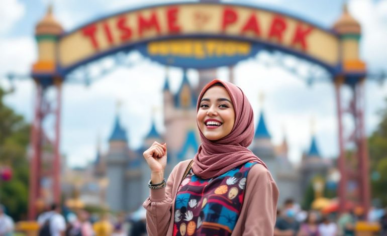 Hijab Styles for Theme Parks: Making Comforts and Style Work Together