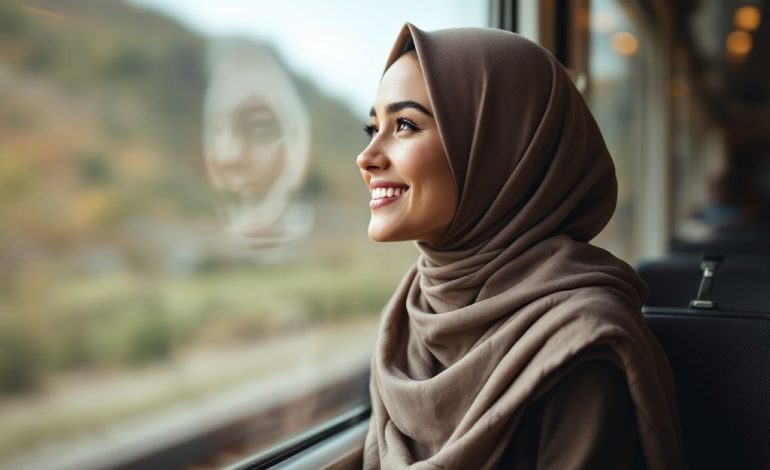 hijab styles for trains