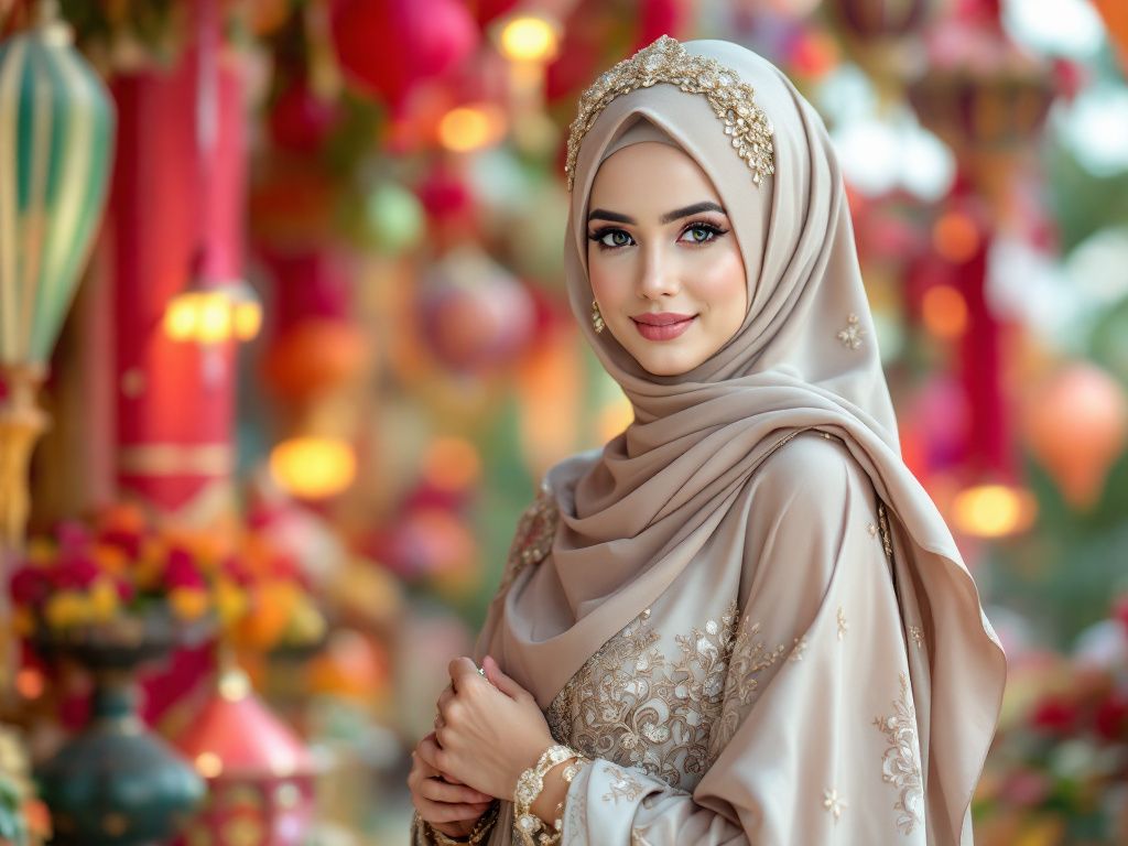 Eid Celebration Looks: A Guide to Arabic Hijab Style and Festive Fashion