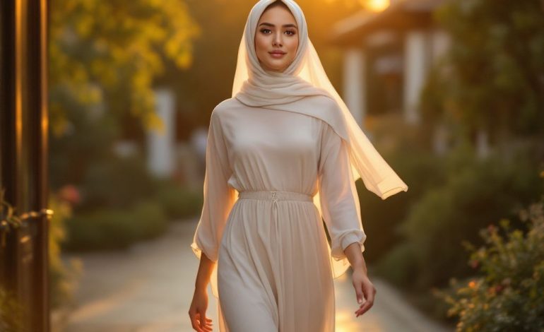 evening hijab style