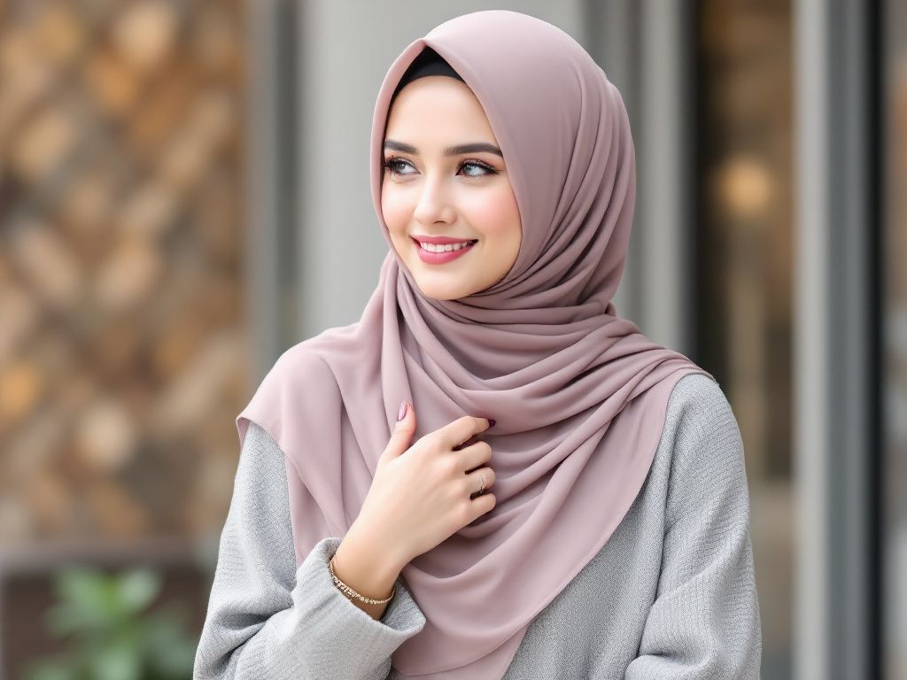 Chiffon Style Secrets: Mastering Hijab Different Styles