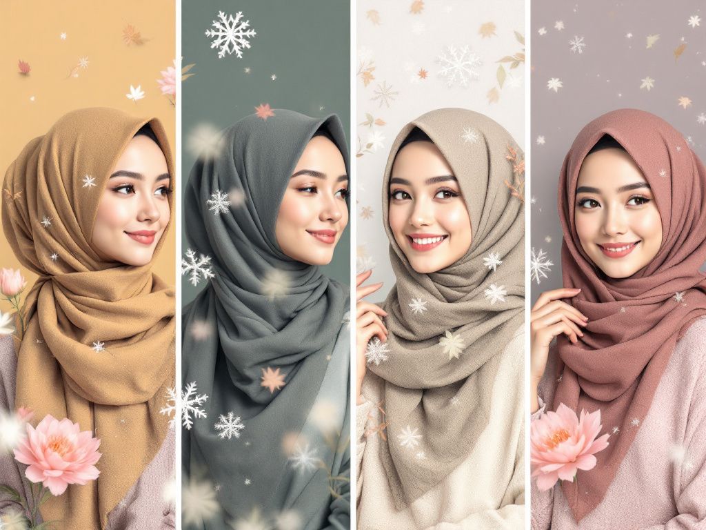 Four Seasons Hijab Guide: Embrace Year-Round Style