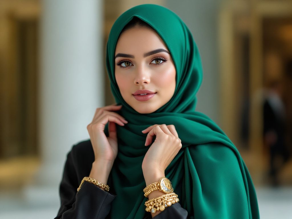 Mastering Luxury Occasion Hijab: High-End Styling Techniques in Dubai