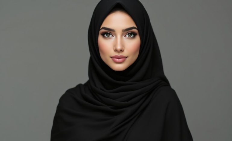 hijab styles for round faces