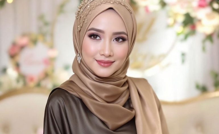 hijab styles for wedding