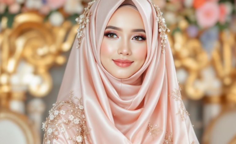 hijab styles for wedding