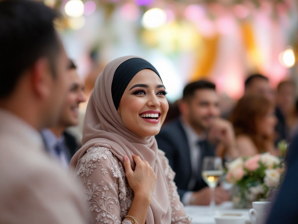 Perfect Hijab Looks for Celebratory Elegance