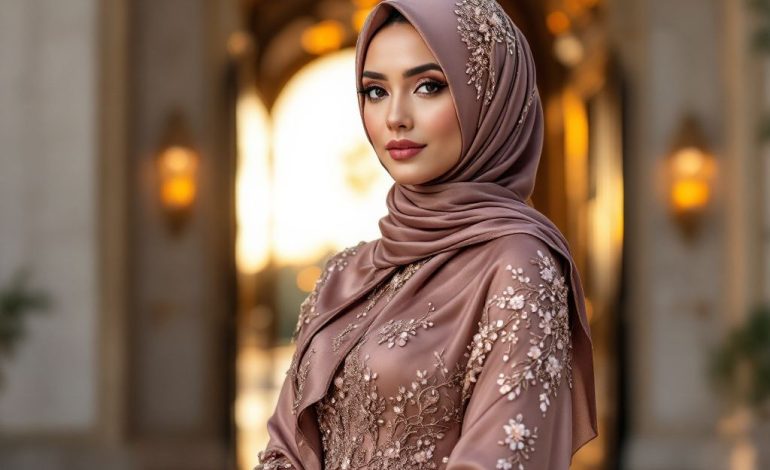 hijab styles for wedding