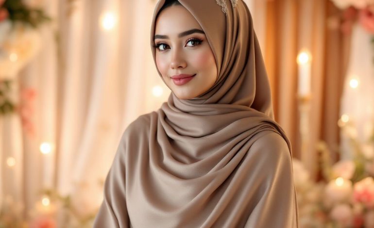 hijab styles for wedding