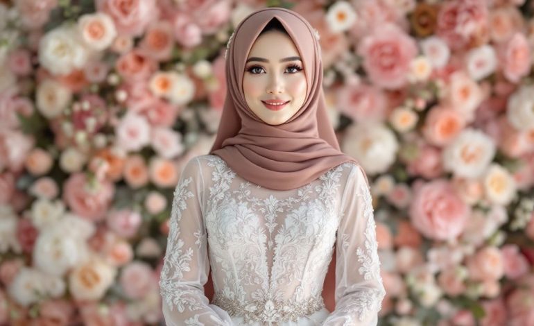 hijab styles for wedding