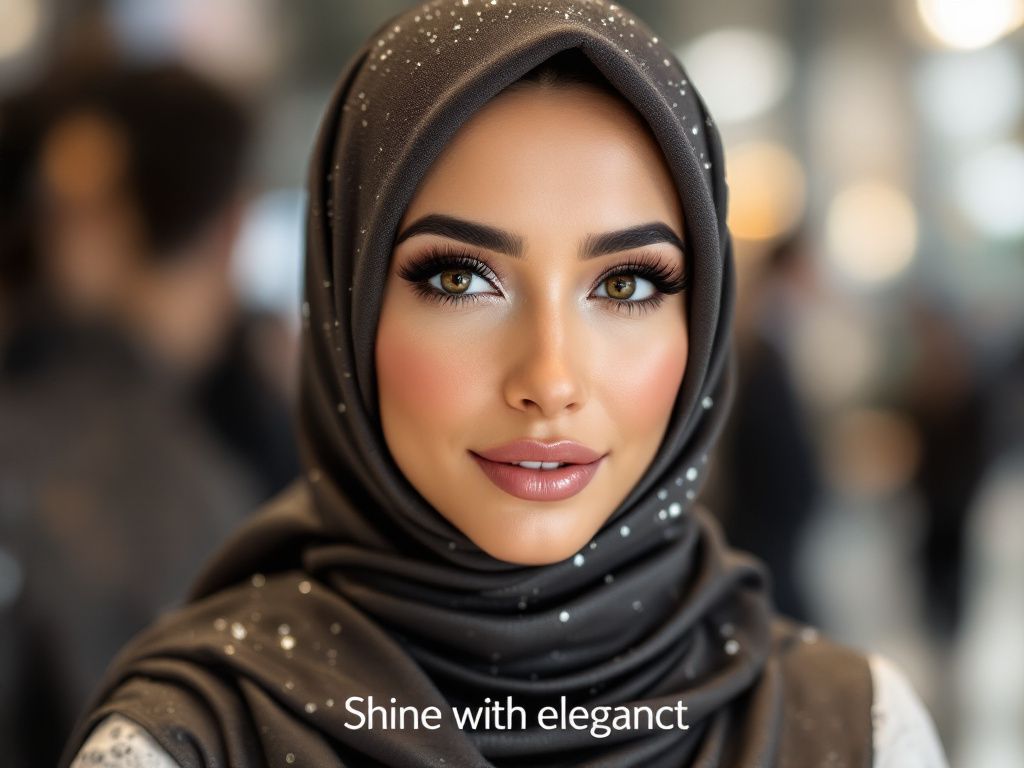 Shiny Hijab Styling Tips: Elevate Your Look with Elegance