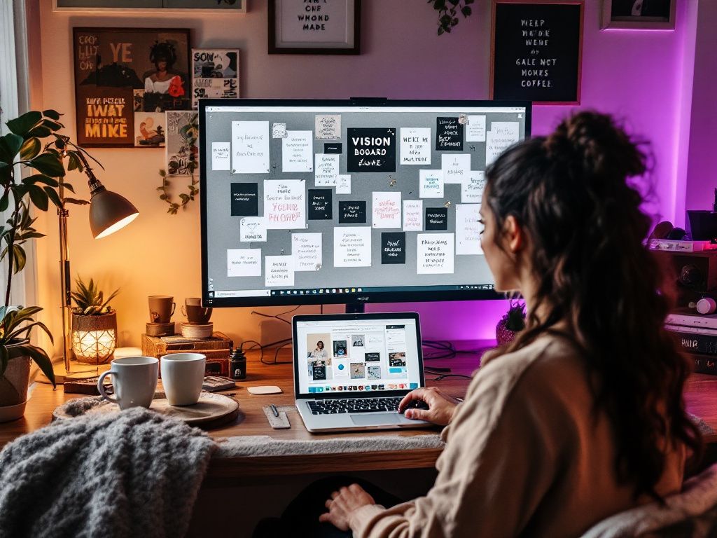 Virtual Vision Board: A Dive into Digital Style Planning