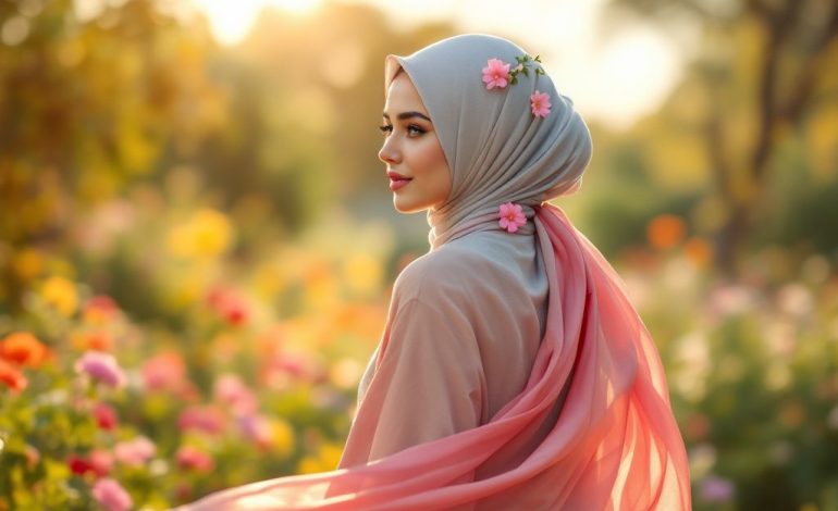 summer hijab style