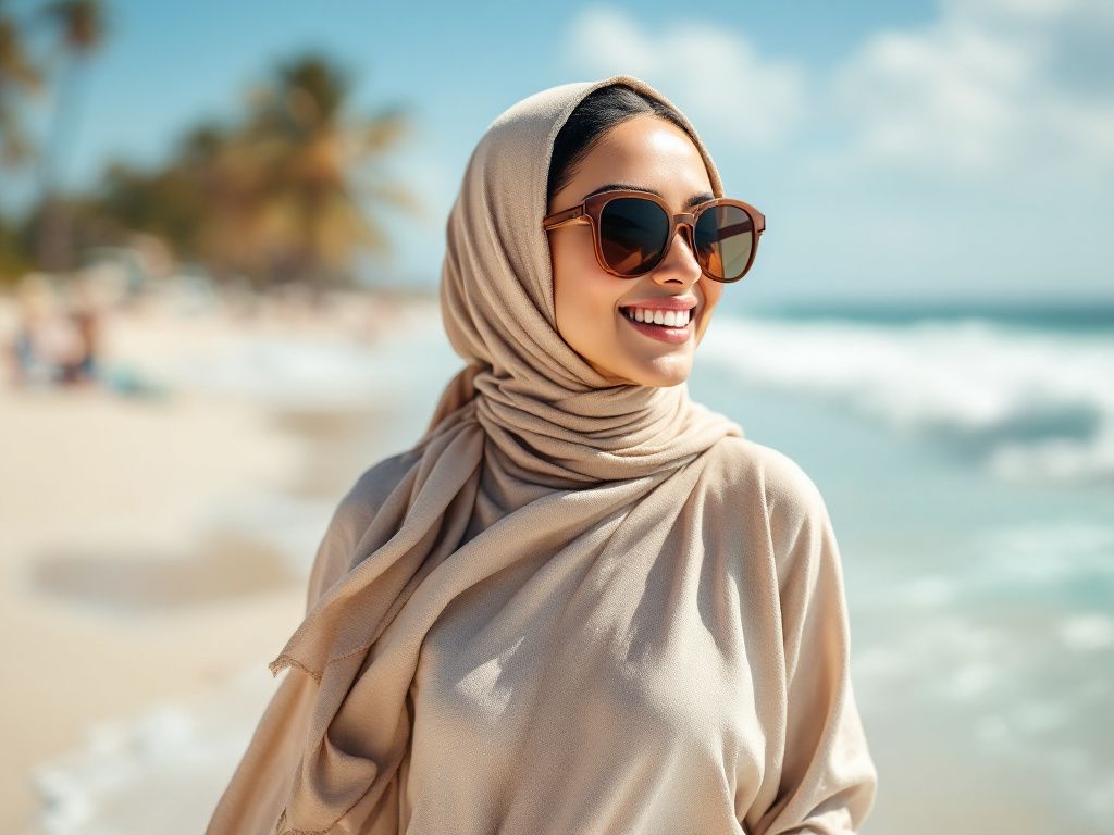 Beach-Ready Hijab Guide: Embrace Summer in Style