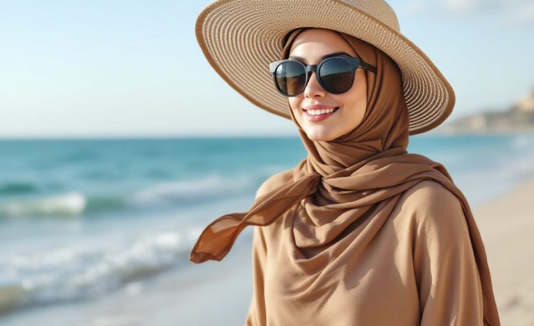 summer hijab style