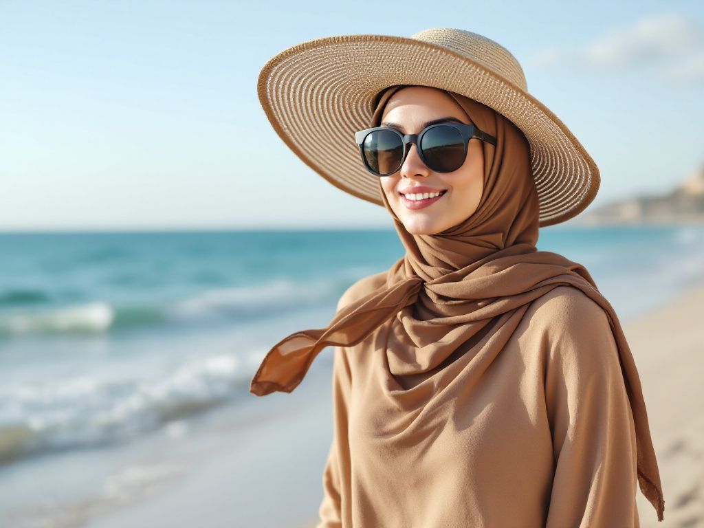 Beach-Friendly Hijab Guide: Summer-Ready Style Solutions