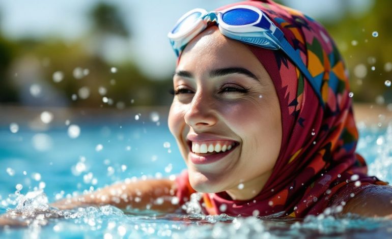 water friendly hijab