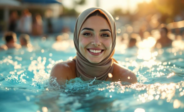 water friendly hijab