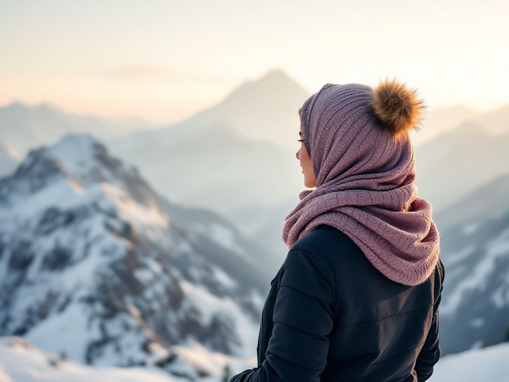 Embracing the Peaks: A Mountain Holiday Style Guide with Adventure-Ready Winter Hijab Style Solutions