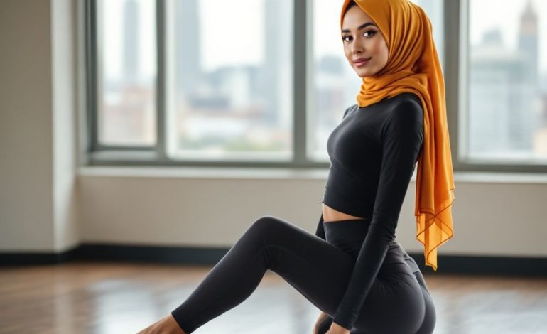 active hijab