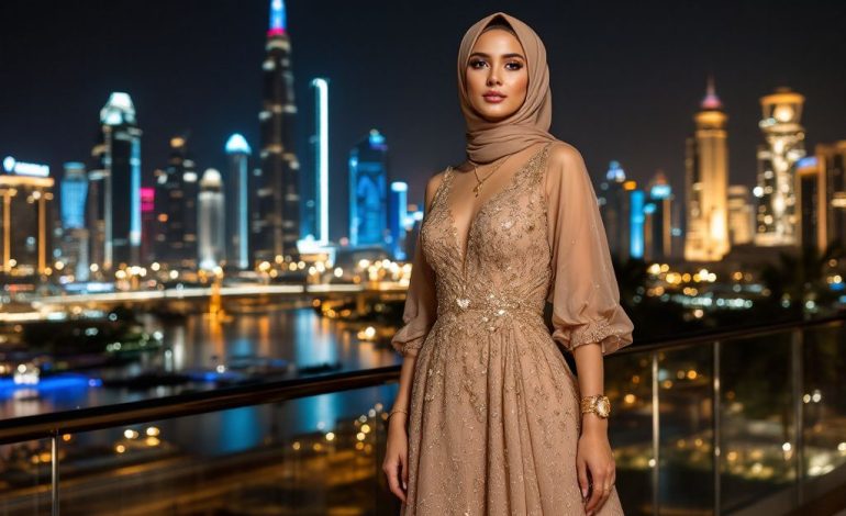 Dubai Luxury Edit: Mastering Premium Styling in Soft Gold for Special Occasions