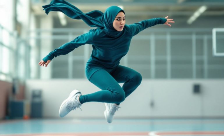 Sports Performance Unleashed: Rocking Active Wear in Deep Teal