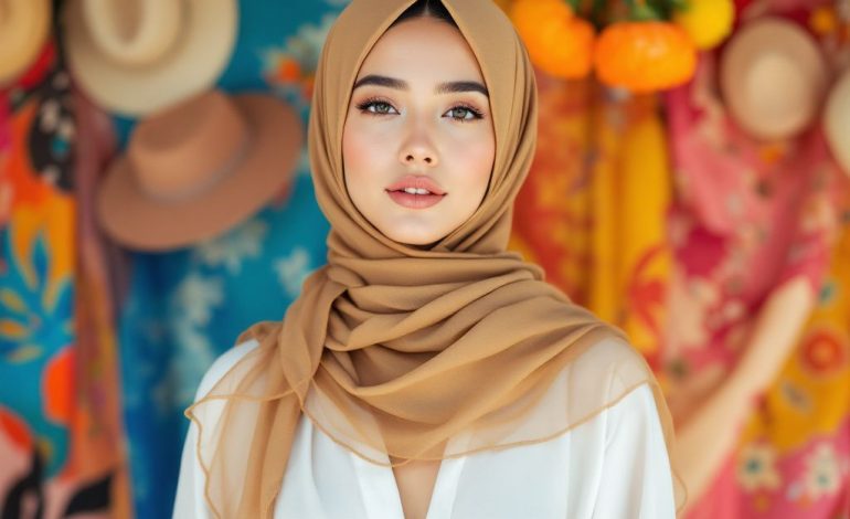 summer hijab style