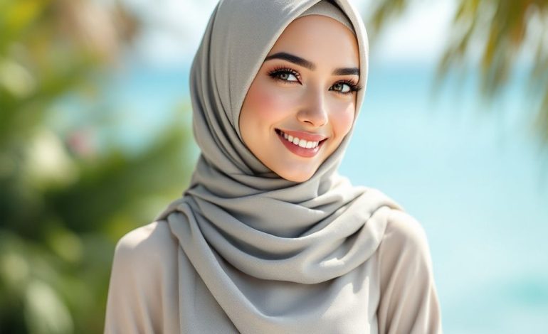 summer hijab style