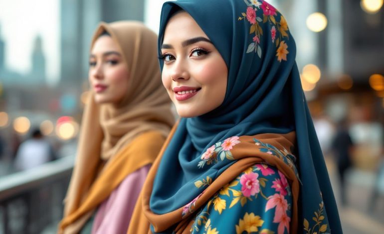 Discovering Your Style: Trendy Hijab Styles in Current Brand Colors