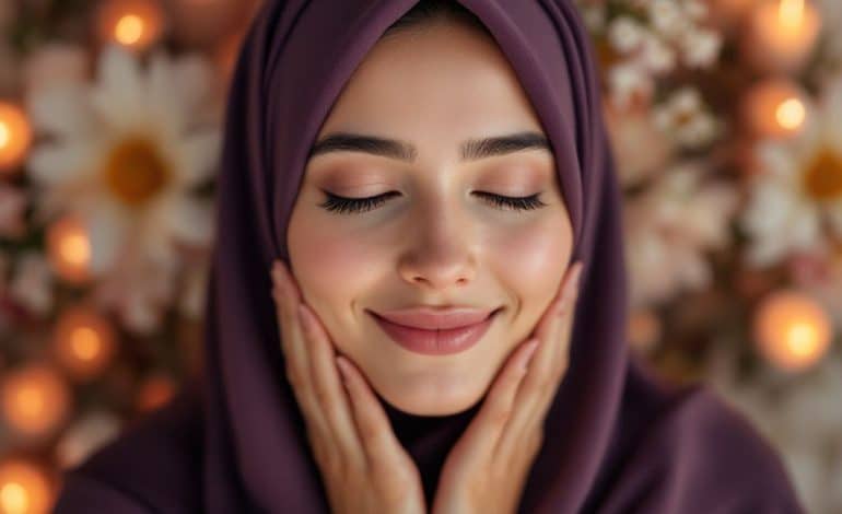 hijab self-care routine