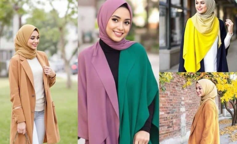 spring hijab colors