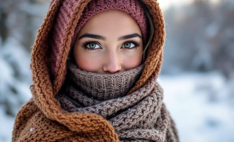 winter hijab materials