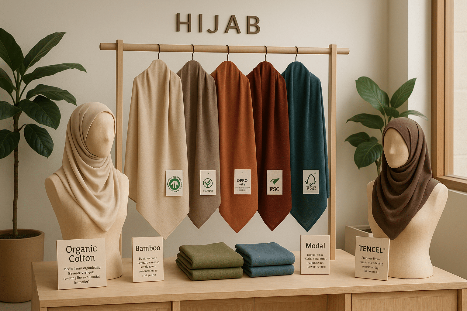 10 Best Sustainable Hijab Fabric Collection: Premium Eco-Friendly Options 2025