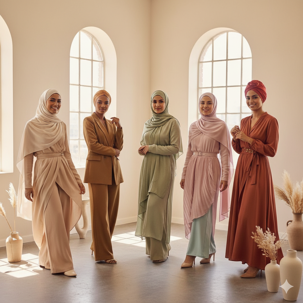  Hijab Styles for Round Faces